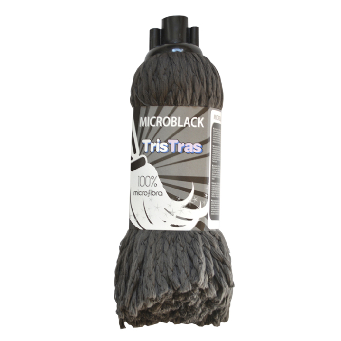 Mop negru microfibra,100g,Black [2]