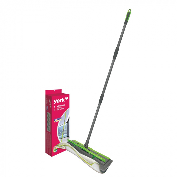 Mop plat cu coada telescopica 1,3m Click & Collect [1]