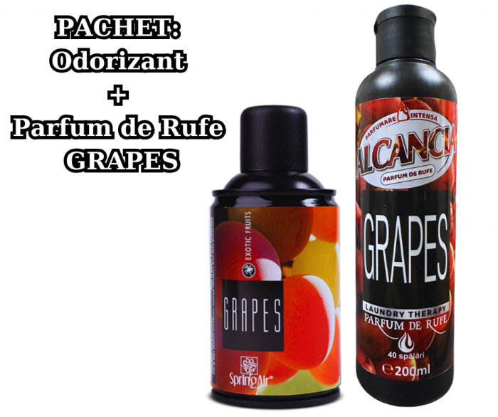 Pachet Alcancia Grapes - Prospețime Fructată pentru Încăpere și Haine [1]