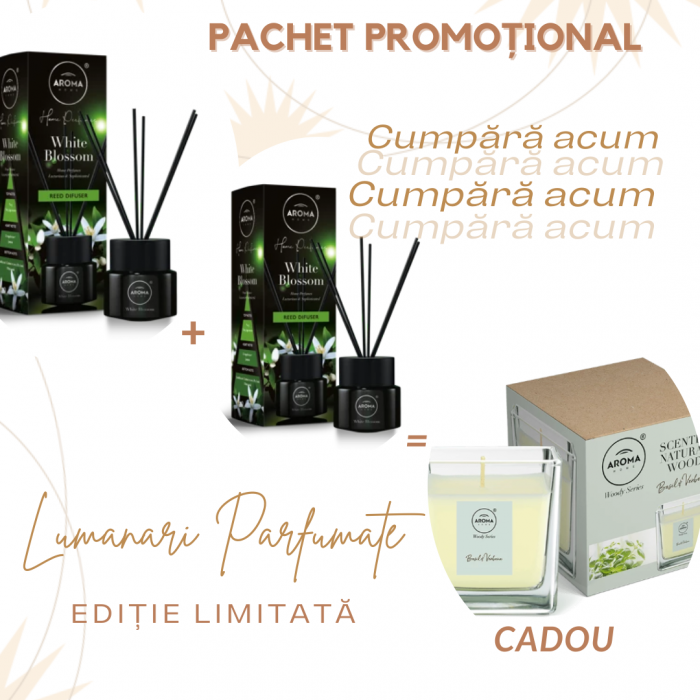 Pachet odorizare White Blossom - Aroma Home [1]