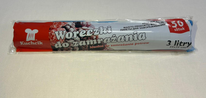 Punga congelator albastru 25×35 см, 50buc/rola [2]