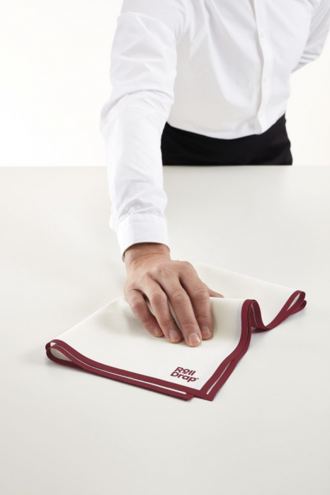 Rola lavete 100% bumbac 40x64 cm Bordeaux (10 buc) [2]