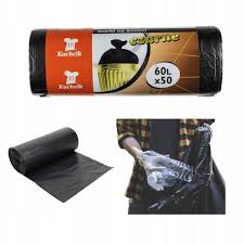 Saci menajeri negri 60L, super rezistenti 50/set [2]