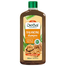 Sampon balancing pentru par gras cu 93% ingrediente naturale din nuci si aloe vera,500ml [1]