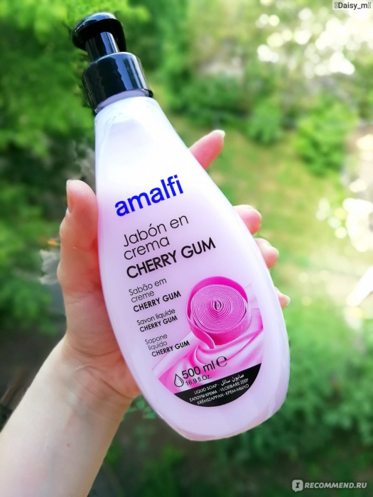 Sapun lichid cu pompita Cherry Gum, 500ml [3]