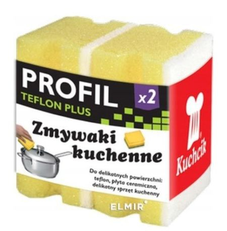 Set 2 bureti abrazivi pentru teflon,Profil Teflon [3]