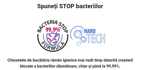 Set 5 bureti antibacterieni de vase Bacteria Stop [2]
