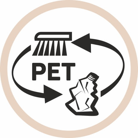 Set faras cu lamela cauciuc si perie din materiale reciclate 100%, Eco Natural [8]