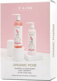 Set ingrijire par Sampon 250ml+Balsam 250ml cu extract de trandafir pentru toate tipurile de par si scalp [1]