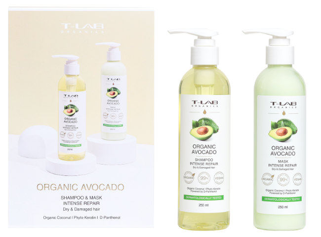 Set ingrijire par Sampon 250ml+Masca 250ml cu extract de avocado pentru parul uscat si degradat [1]