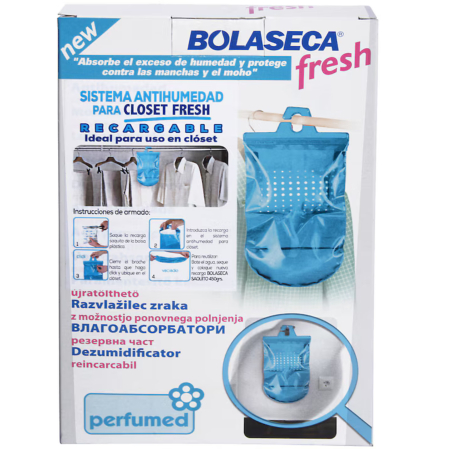 Odorizanti & Neutralizatori pentru Miros - Absorbant de umiditate FRESH, cu saruri parfumate, dressing 450g, Bolaseca