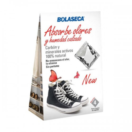 Absorbanti de Umiditate & Rezerve - Absorbant umiditate si neutralizator miros pentru incaltaminte set 4 bucati