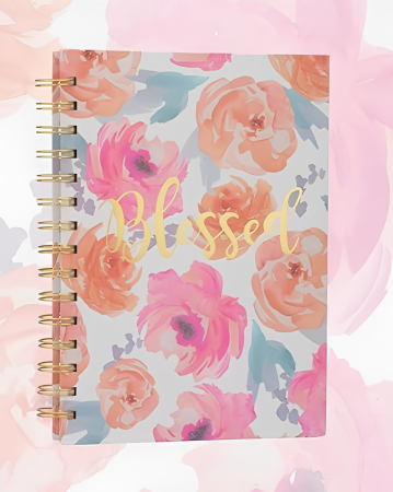 Agendă A5 cu spirală, 22x16 cm, liniată, copertă dură [1]