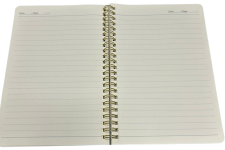 Agendă cu spirală, 20 x 14 cm, copertă moale [2]