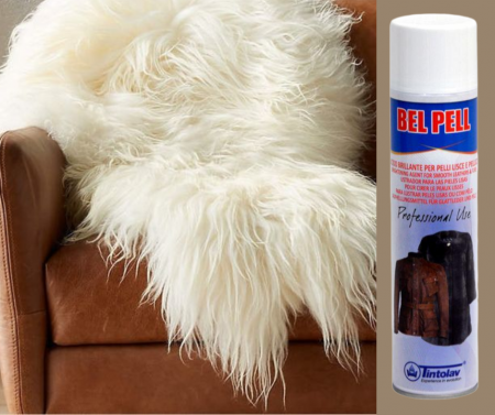 Detergenti Rufe & Intretinere Textile - Agent de revigorare pentru piele neteda si haine de blana, Pell Bell, 600ml