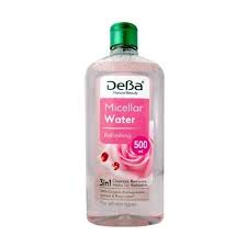 Lotiuni ,lapte,creme si uleiuri pentru fata si corp - Apa micelara pentru toate tipurile de ten Pom&Rose 500ml