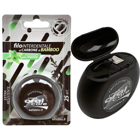 Recomandarea DAXI - Ata dentara cu carbune activ, 25m