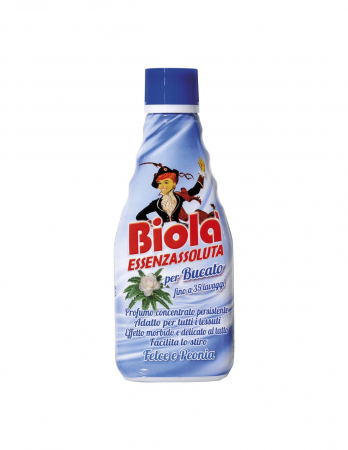 Esenta de parfum pentru rufe ultra concentrata si cu proprietati de balsam,Feriga si Bujor,Biolà,300 ml [1]