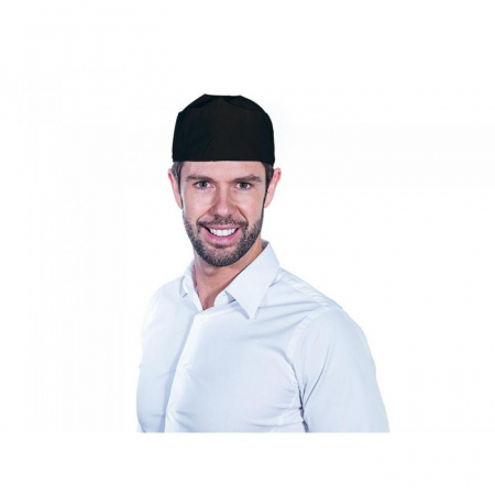 Bandana bucatar reglabila  tip pirat neagra [2]