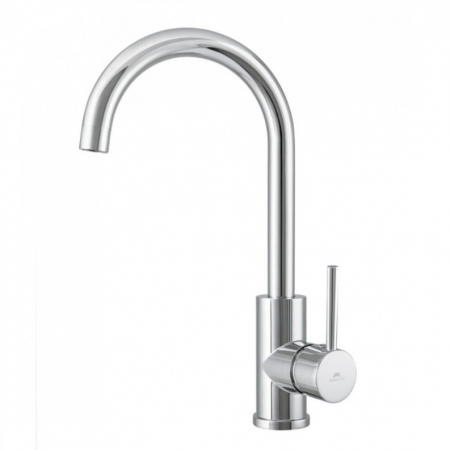 Articole si accesorii pentru baie si zona sanitara - Baterie pentru bucătărie, serie AXE 33 CHROM, design premium, Rubineta