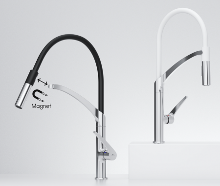 Baterie pentru bucătărie, serie ULTIMA 50, design premium exclusivist, Rubineta [1]