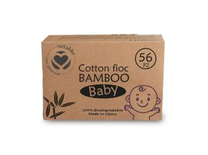 Recomandarea DAXI - Betisoare urechi din bumbac,Bamboo Baby,56buc/cut