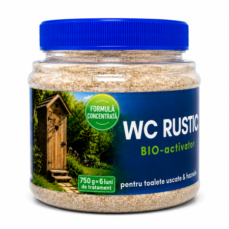 BIO-activator concentrat WC RUSTIC, pentru toalete uscate & haznale, 750 g, BioZone [3]