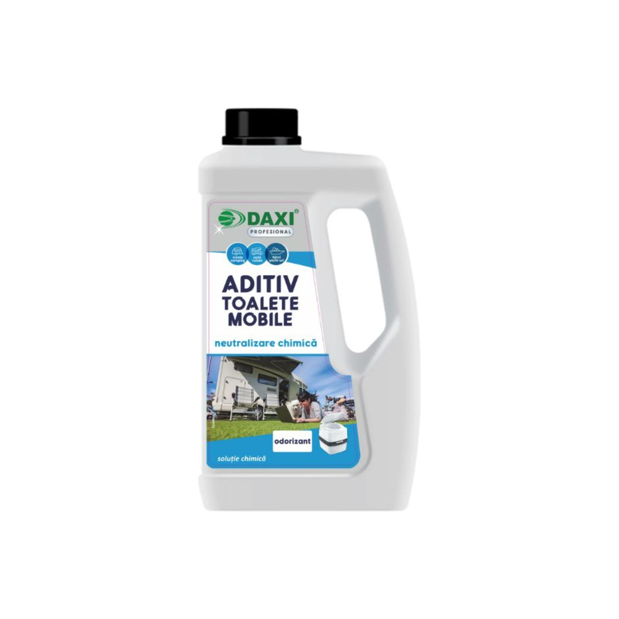 Auto Bricolaj & Gradina & Camping - Blue Lichefiator chimic pentru toaleta portabila,1.5L