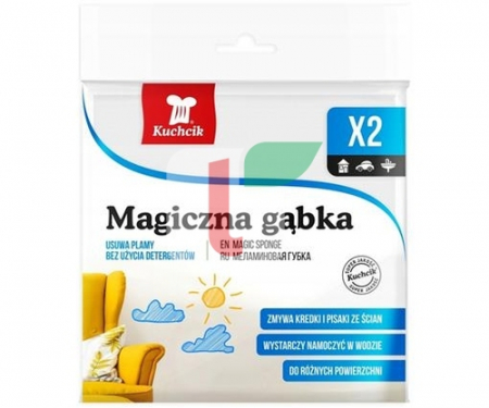 Bureti pentru vase si bucatarie - Burete magic pentru diverse suprafete, 2 buc/set
