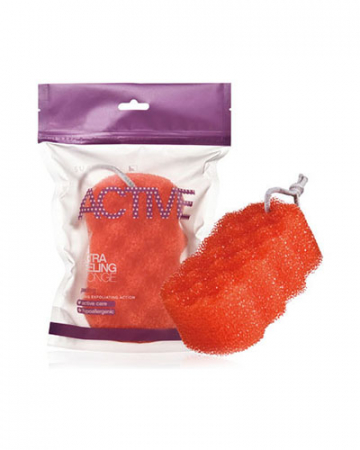 Cosmetice & Ingrijire Personala - Burete pentru baie piele sensibila  Active Extra Peeling