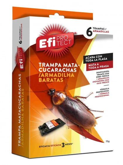 Antidaunatori si insecticide - Capcana pentru gandaci 6 buc/set, EFI Protect