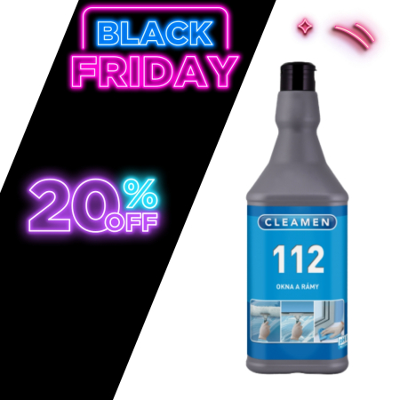 Articole HoReCa - CLEAMEN 112 Solutie pentru sticla si rame de geam,1l