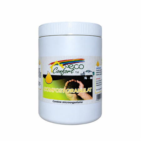 Compost granulat cu microorganisme, 750 g, Eco Confort