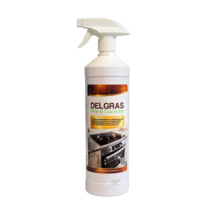 Curatenie & Intretinere Casa - DELGRAS Degresant Profesional Plite si Cuptoare 1L