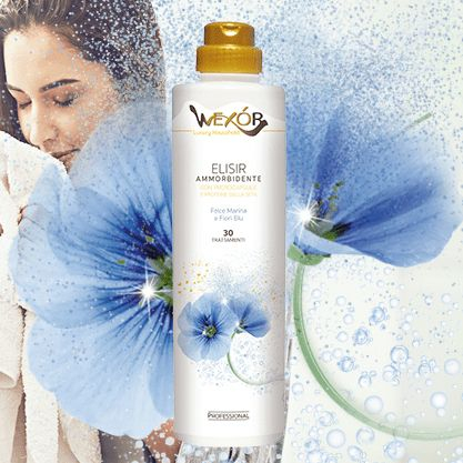 Detergenti Rufe & Intretinere Textile - Deobalsam de rufe cu microcapsule Felce Marine&Flori Blu 750ml