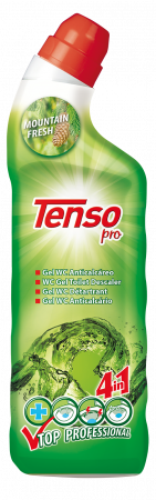 Detartrant gel pentru toaleta si WC , 4in1 Pin,1L