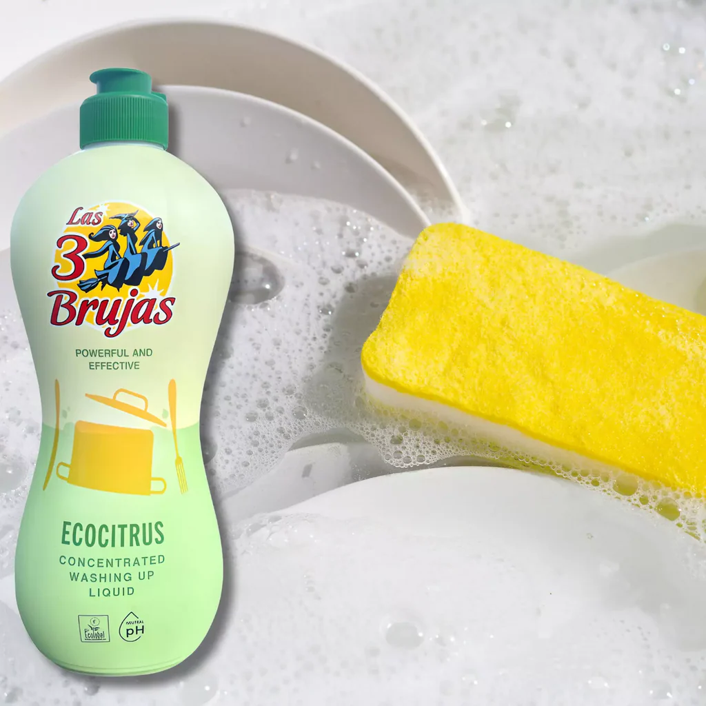 Detergent concentrat eco pentru vase, Citrice, 750ml, 3 Vrajitoare [1]