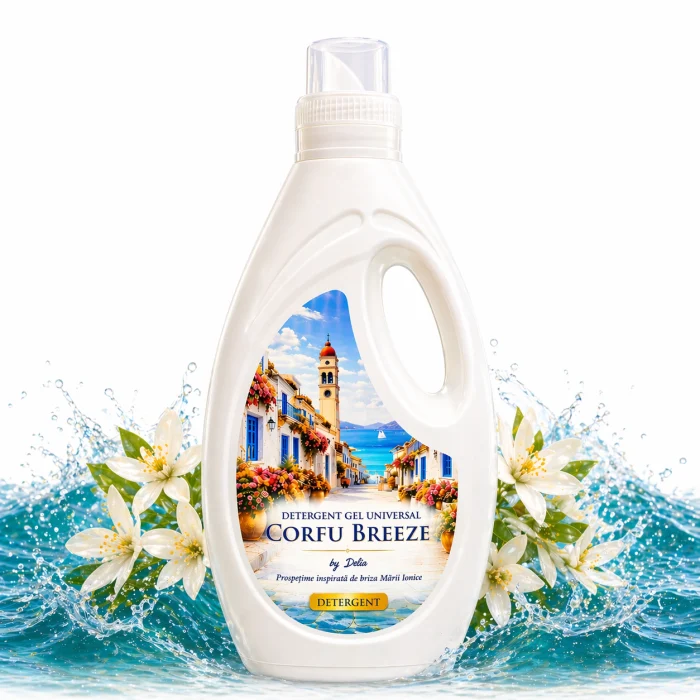 Detergenti Rufe & Intretinere Textile - Detergent de Rufe Corfu Breeze cu Flori de Portocal by Delia 2L
