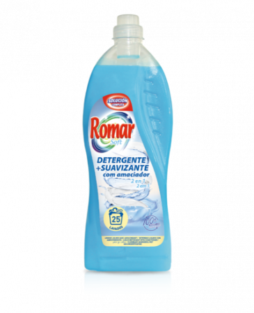 Detergenti de rufe - Detergent de rufe lichid pentru rufe albe si colorate, automat 2in1, 1.5 L