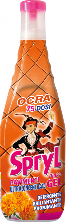 Home&Deco - Detergent Gel pentru Pardoseli și Suprafețe,puternic parfumat,aroma Ocra,Spryl,750 ml