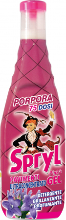 Curatenie & Intretinere Casa - Detergent Gel pentru Pardoseli și Suprafețe,puternic parfumat,aroma Porpora,Spryl,750 ml