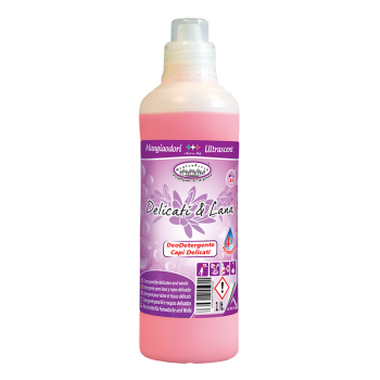 Detergenti de rufe - Detergent lichid concentrat pentru lana si materiale delicate, 1l