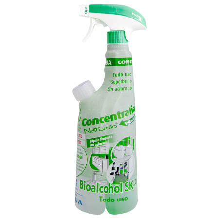 Concentralia Profesional - Detergent multisuprafete superconcentrat NaturBio cu Bioalcool 425ml