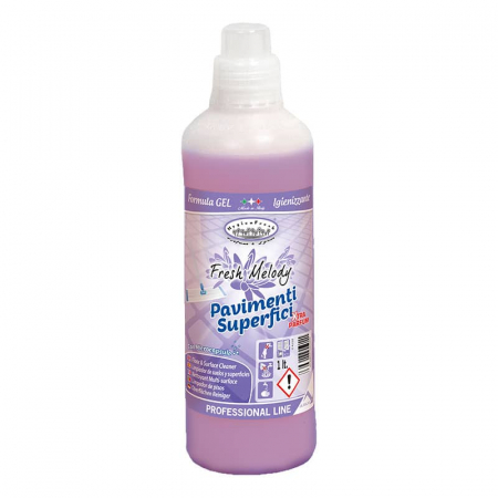 Detergent concentrat pentru pardoseala parfum floral Fresh Melody,1L