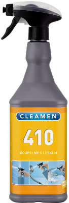 Articole HoReCa - 410 Dezincrustrant profesional cu pulverizator pentru baie 1L.