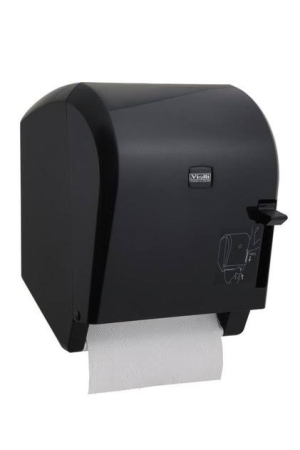 Dispenser (dozator) prosop hartie Vialli K8B, manual, autocut, Negru [1]