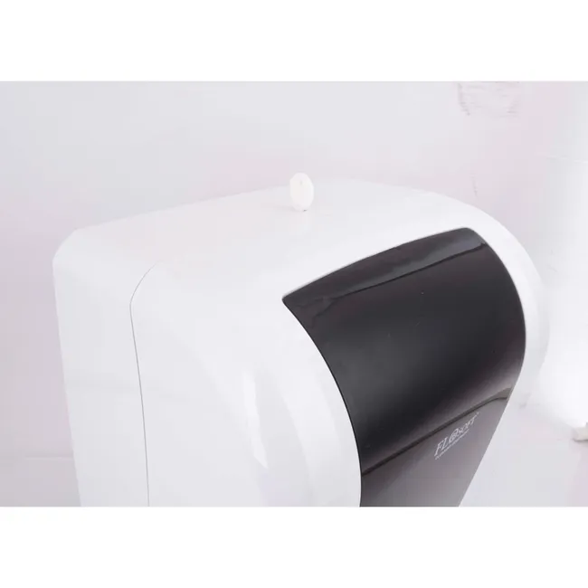 Dispenser hartie Autocut, 30.5x 34.7 x 22 cm, ABS, alb/negru [5]