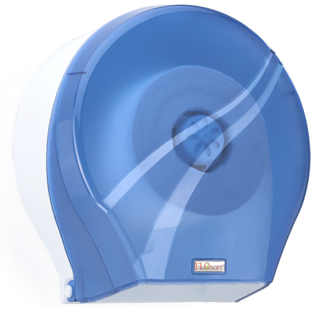 Dispensere hartie igienica  si consumabile - Dispenser hartie igienica, Jumbo, albastru