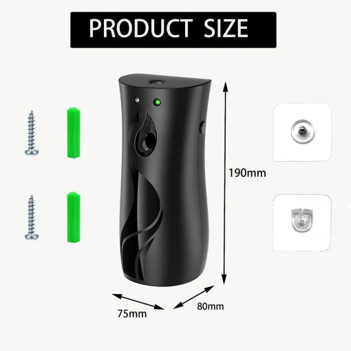 Dispenser odorizant camera ,X-1121, negru / alb [2]