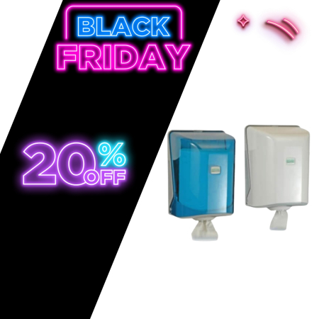 Dispenser rola prosop derulare centrala-midi,transparent OG1T